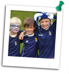 Our little Tartan Army